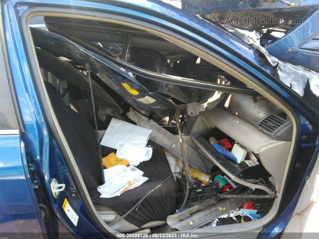 2009 Toyota Camry Le Синий vin: 4T1BE46K19U286498