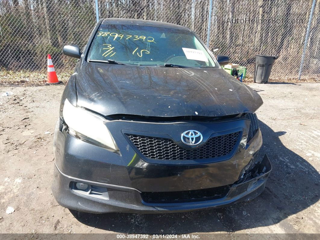 2009 Toyota Camry Se Black vin: 4T1BE46K19U295282