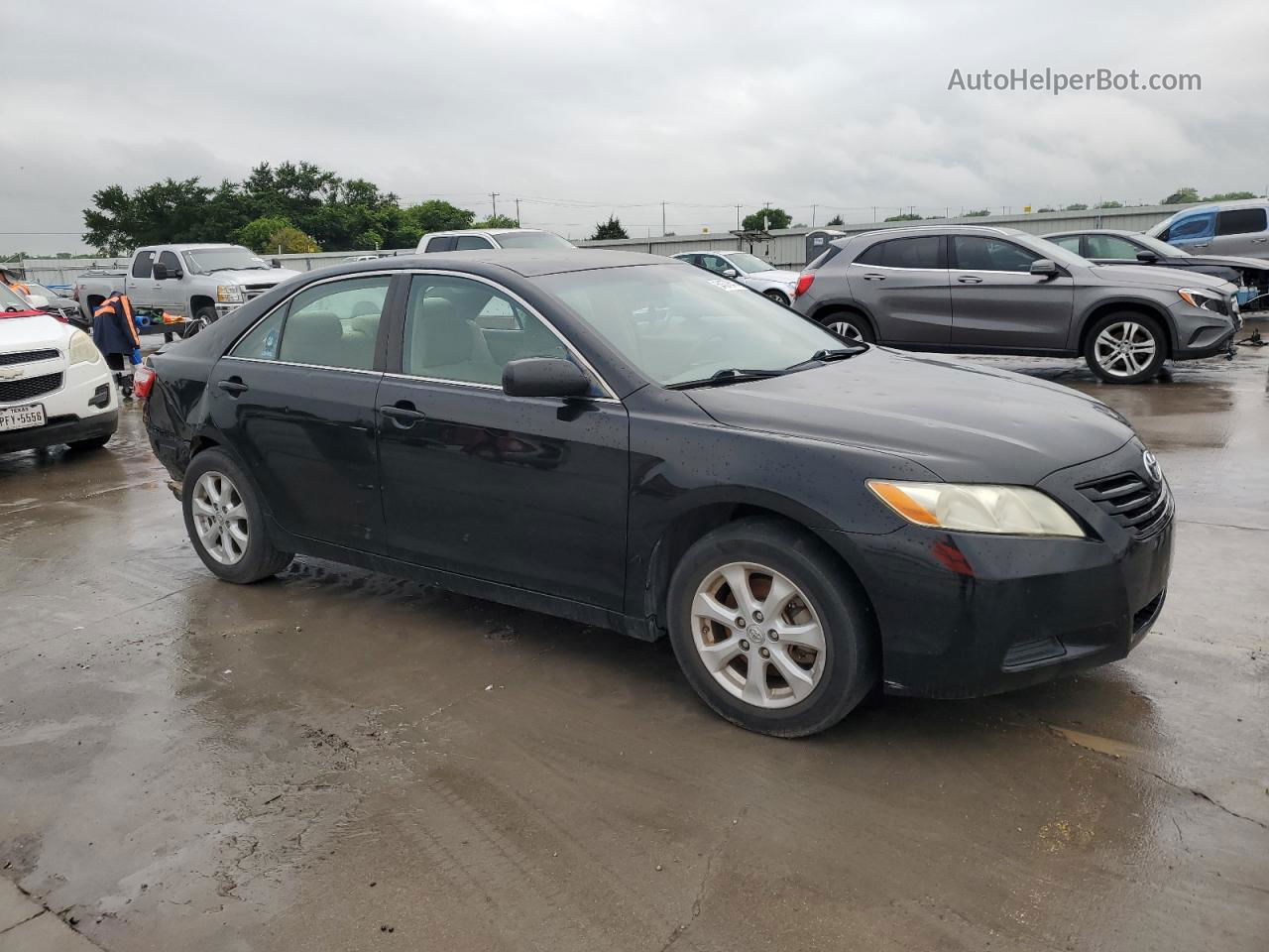 2009 Toyota Camry Base Black vin: 4T1BE46K19U301288