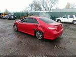 2009 Toyota Camry Se Red vin: 4T1BE46K19U343735