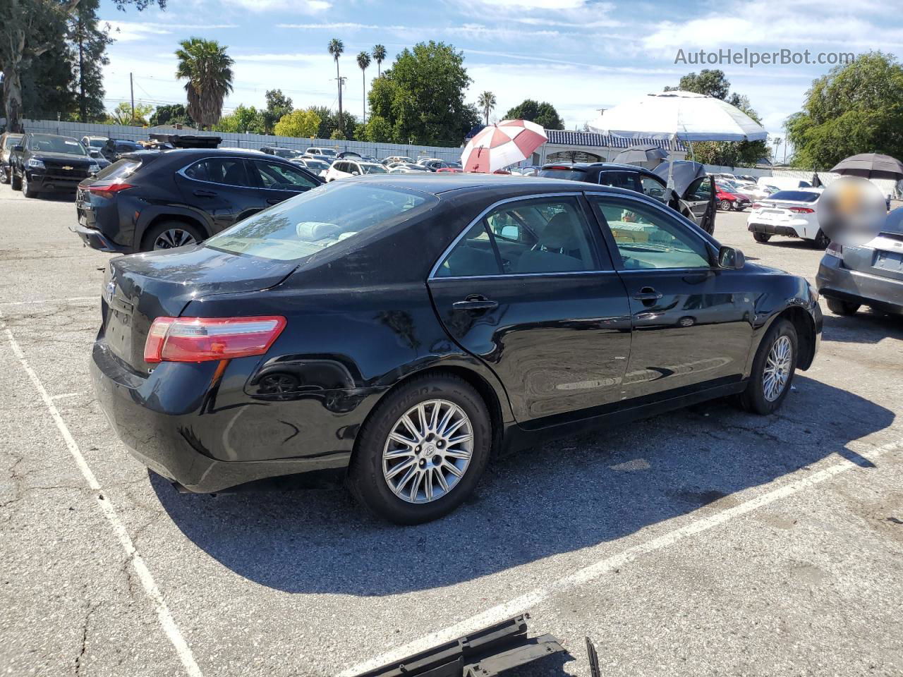 2009 Toyota Camry Base Black vin: 4T1BE46K19U373897