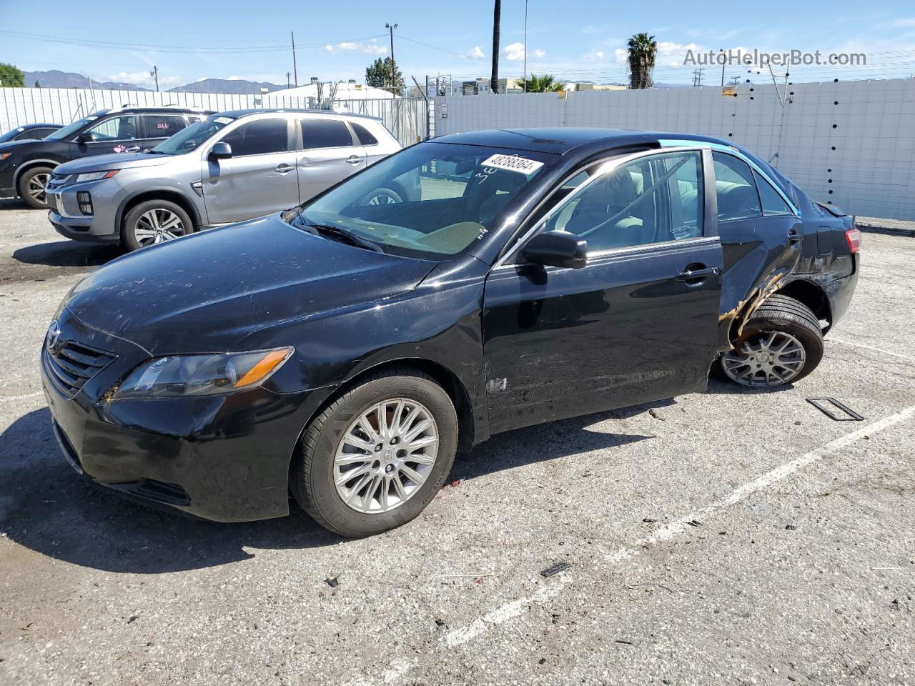 2009 Toyota Camry Base Black vin: 4T1BE46K19U373897