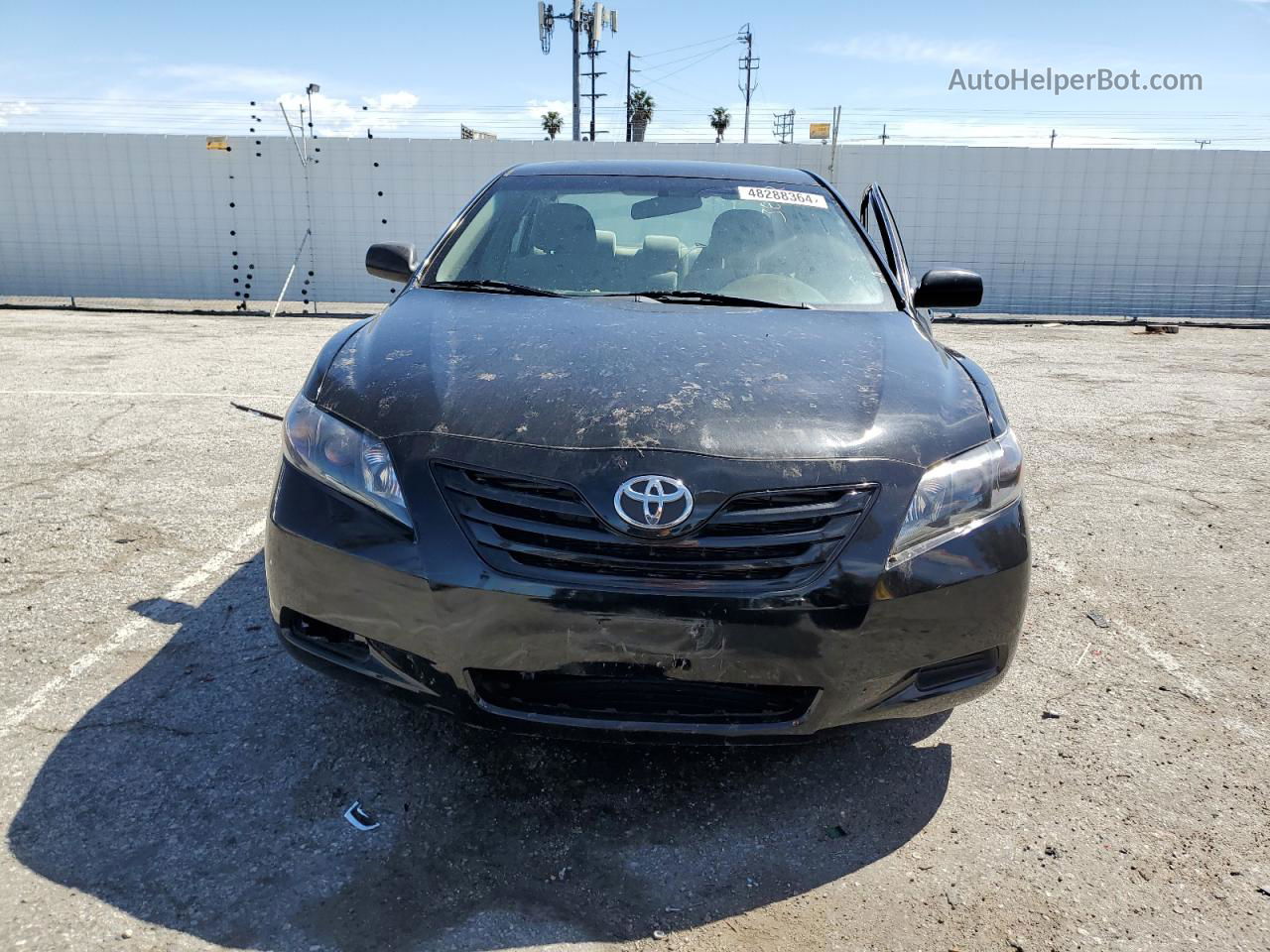 2009 Toyota Camry Base Черный vin: 4T1BE46K19U373897