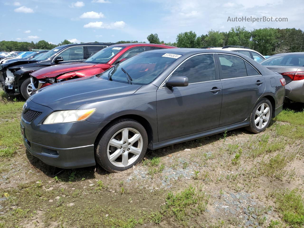 2009 Toyota Camry Base Gray vin: 4T1BE46K19U383927