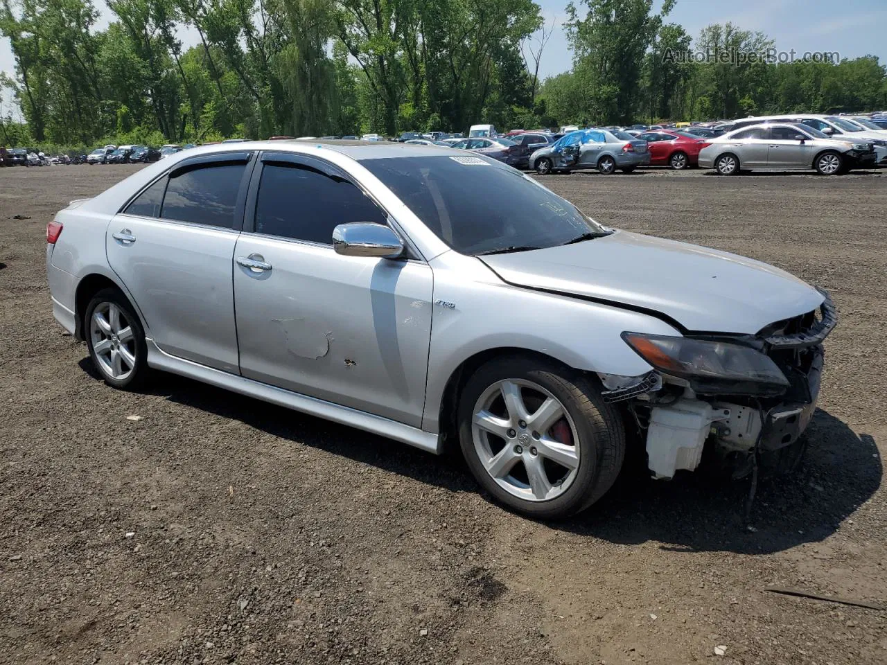 2009 Toyota Camry Base Silver vin: 4T1BE46K19U385371