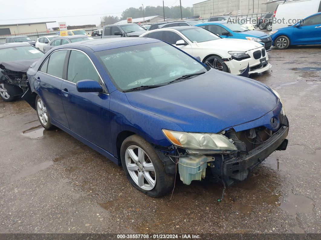 2009 Toyota Camry Se Blue vin: 4T1BE46K19U399142