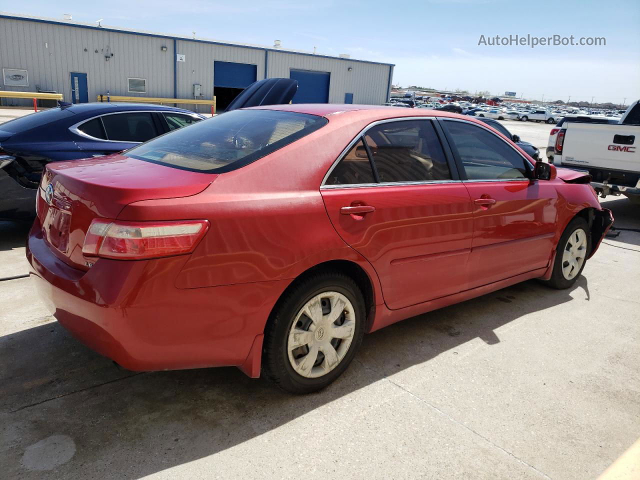 2009 Toyota Camry Base Red vin: 4T1BE46K19U400807