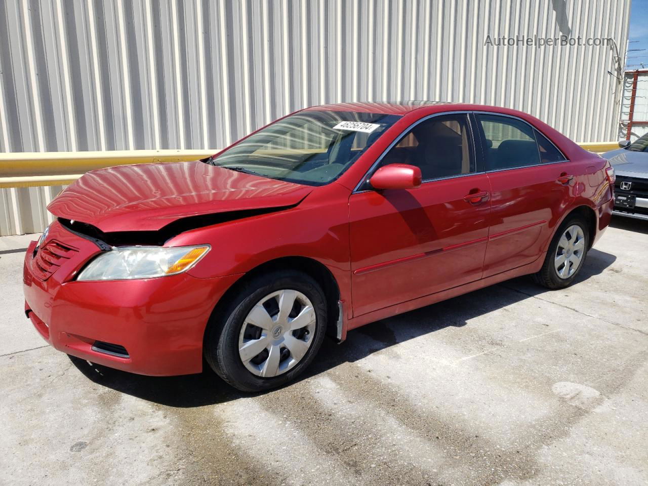 2009 Toyota Camry Base Red vin: 4T1BE46K19U400807