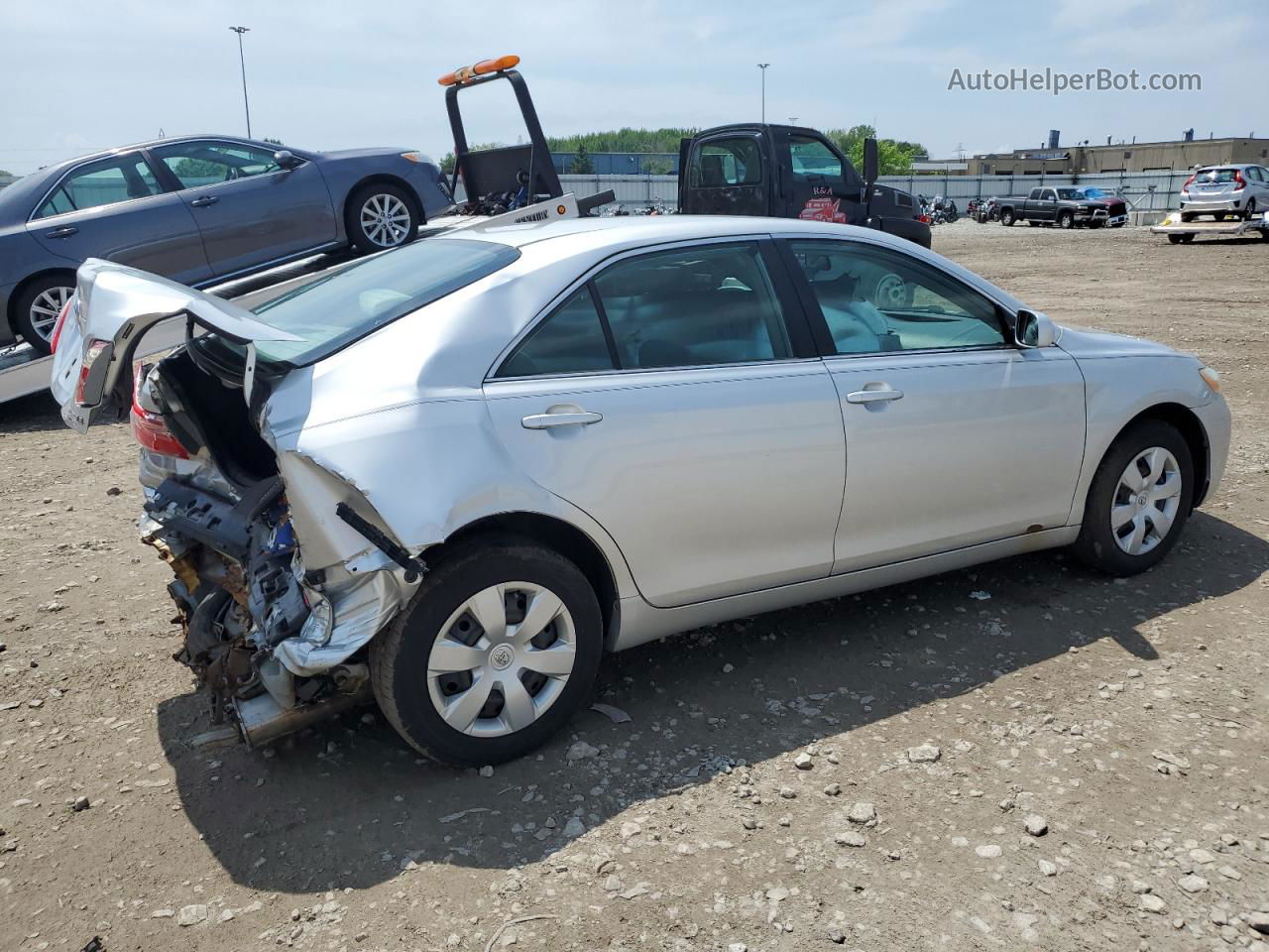 2009 Toyota Camry Base Silver vin: 4T1BE46K19U859559