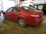 2007 Toyota Camry Ce Red vin: 4T1BE46K27U055185