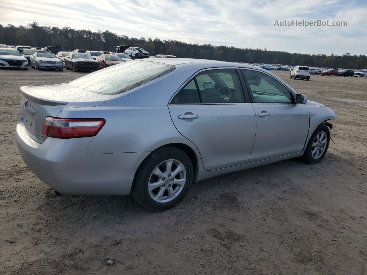 2007 Toyota Camry Ce Silver vin: 4T1BE46K27U097145