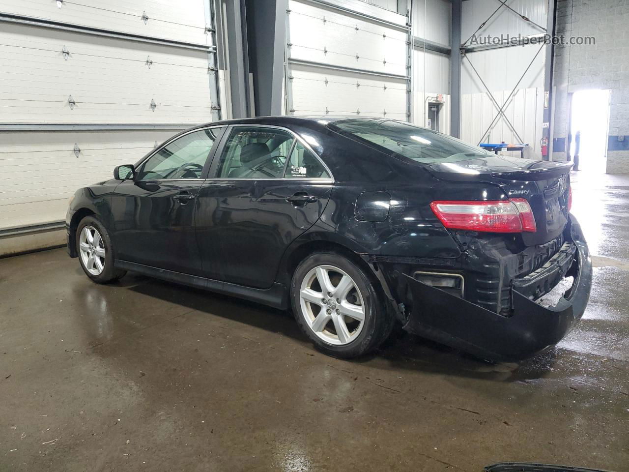 2007 Toyota Camry Ce Black vin: 4T1BE46K27U173642