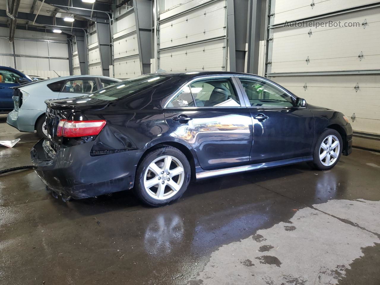 2007 Toyota Camry Ce Black vin: 4T1BE46K27U173642