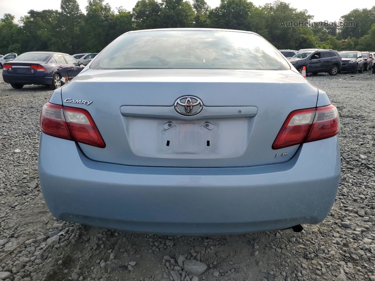 2007 Toyota Camry Ce Синий vin: 4T1BE46K27U559543