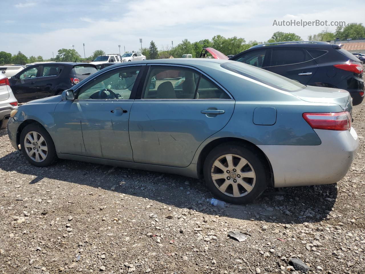 2007 Toyota Camry Ce Синий vin: 4T1BE46K27U563978