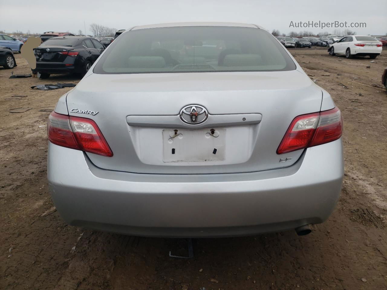 2007 Toyota Camry Ce Silver vin: 4T1BE46K27U590209