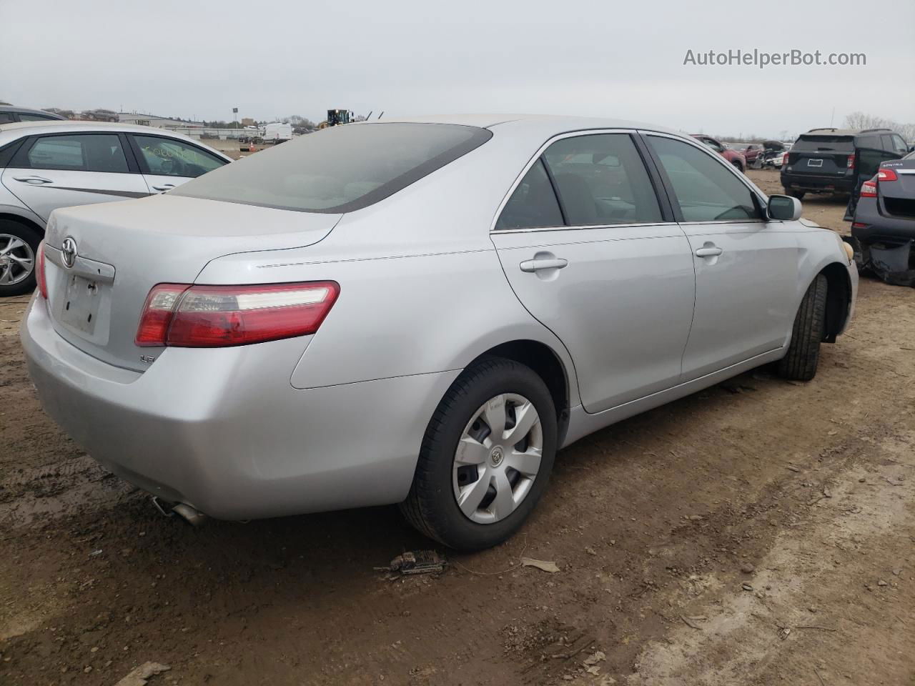 2007 Toyota Camry Ce Silver vin: 4T1BE46K27U590209