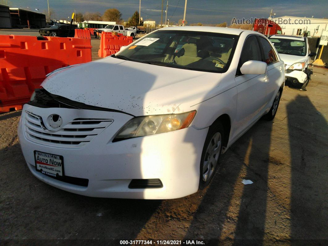 2007 Toyota Camry Ce/xle/se/le Белый vin: 4T1BE46K27U611088