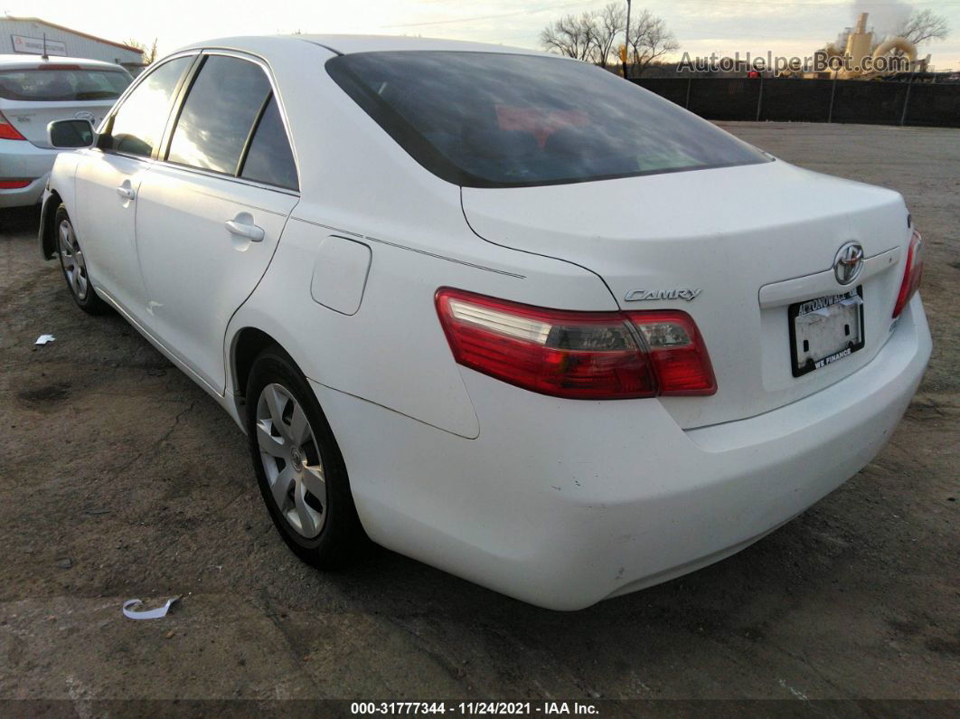 2007 Toyota Camry Ce/xle/se/le Белый vin: 4T1BE46K27U611088