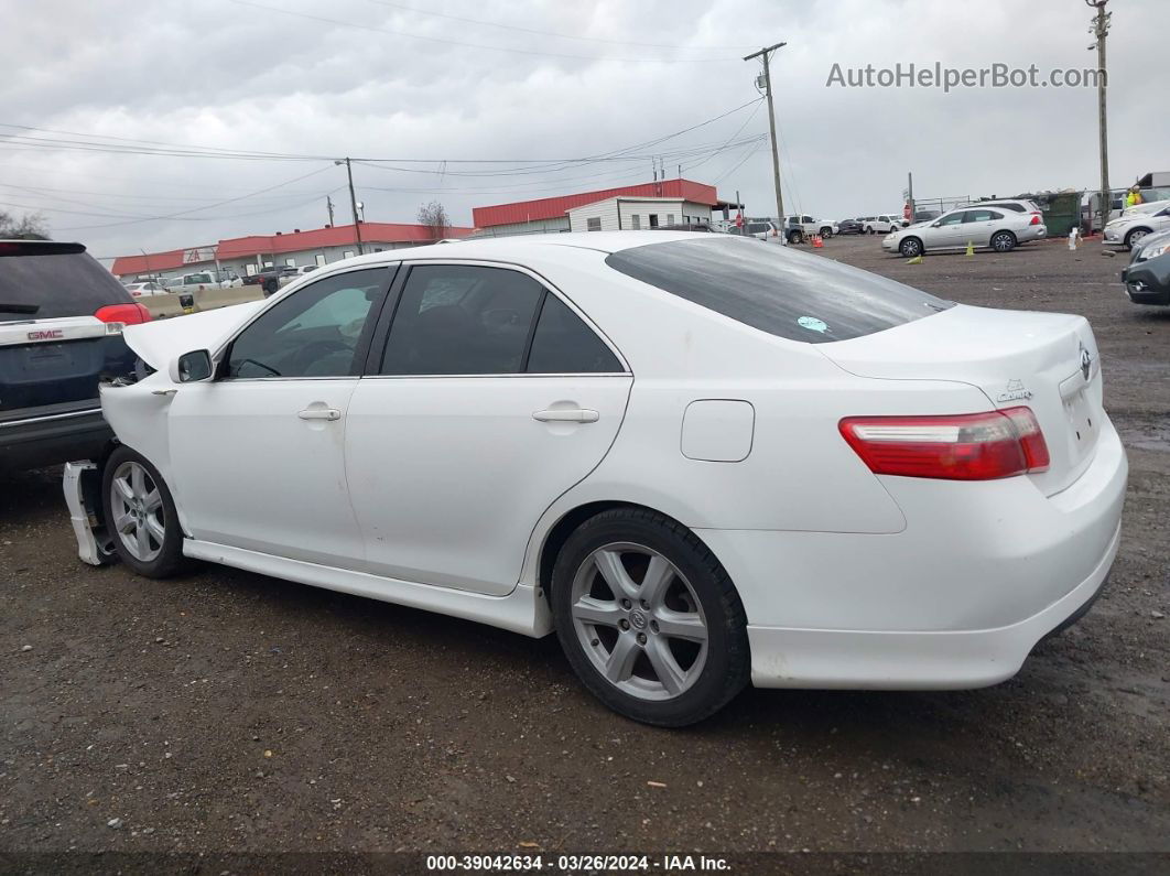 2007 Toyota Camry Se White vin: 4T1BE46K27U707268