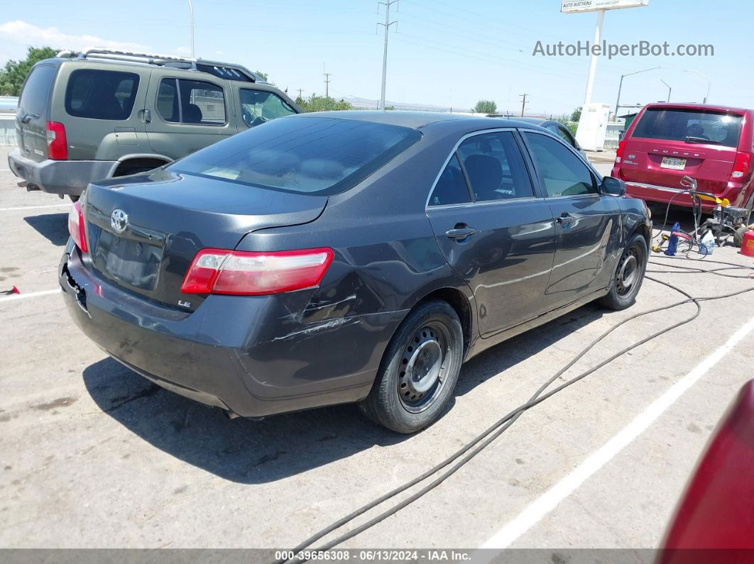 2007 Toyota Camry Le Gray vin: 4T1BE46K27U727665