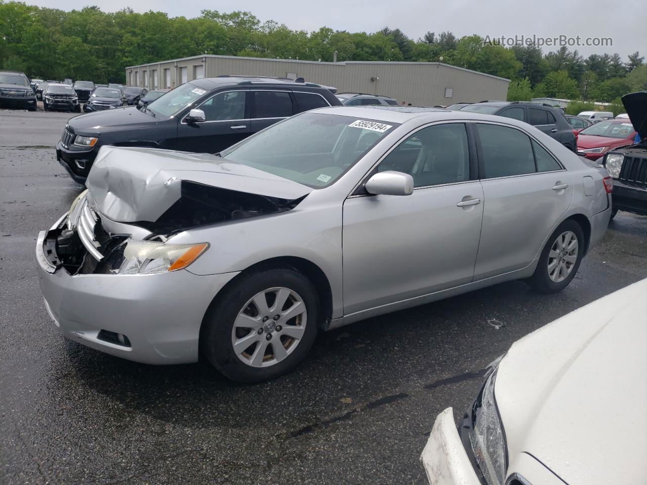 2008 Toyota Camry Ce Silver vin: 4T1BE46K28U215762