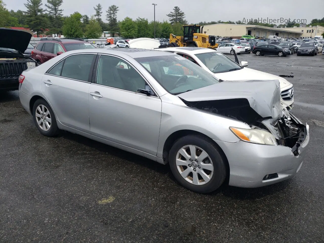 2008 Toyota Camry Ce Silver vin: 4T1BE46K28U215762