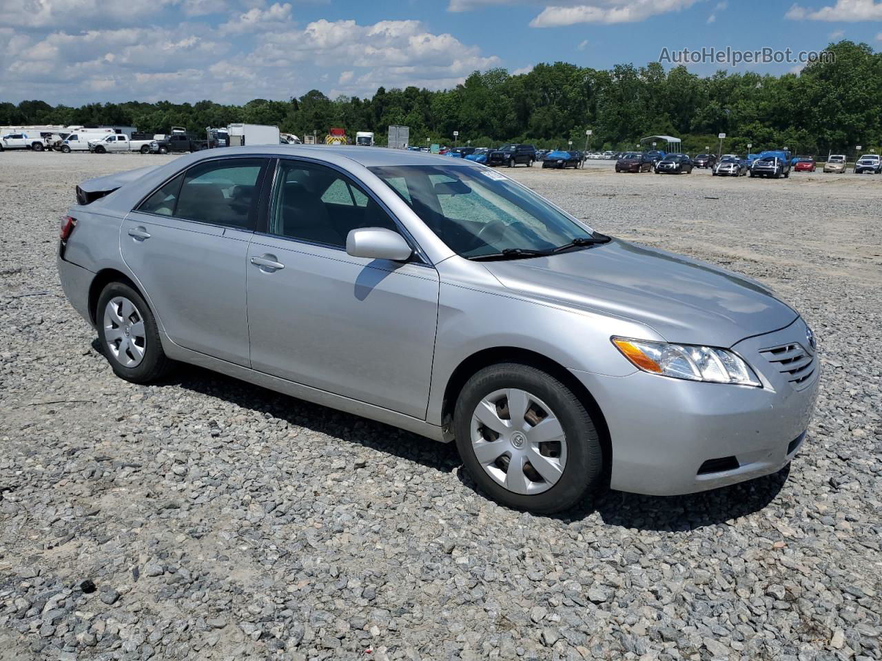 2008 Toyota Camry Ce Silver vin: 4T1BE46K28U249393