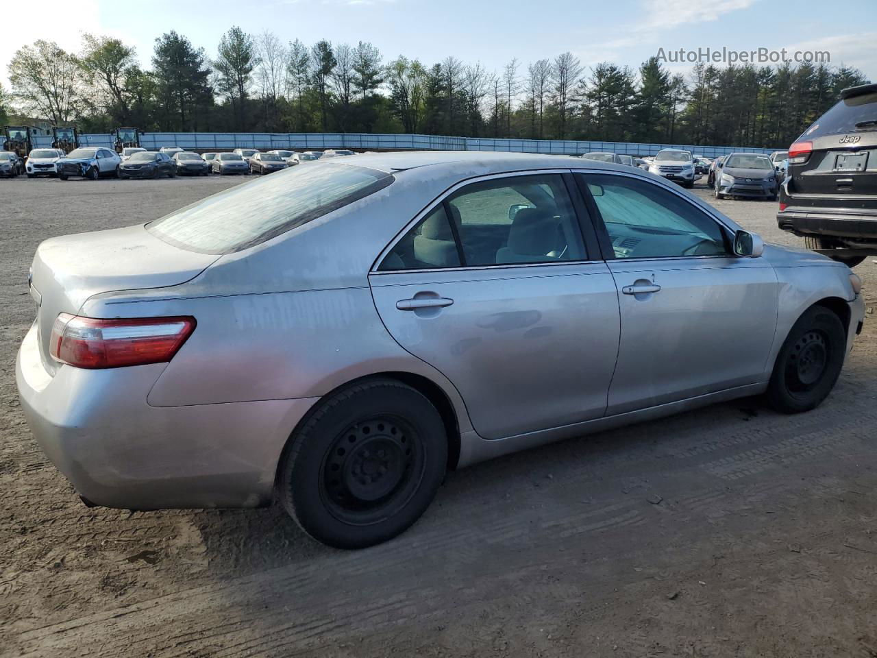 2008 Toyota Camry Ce Silver vin: 4T1BE46K28U253363