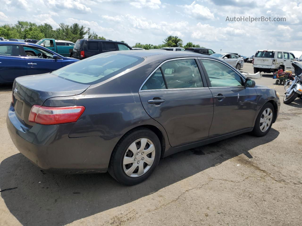 2008 Toyota Camry Ce Серый vin: 4T1BE46K28U753040