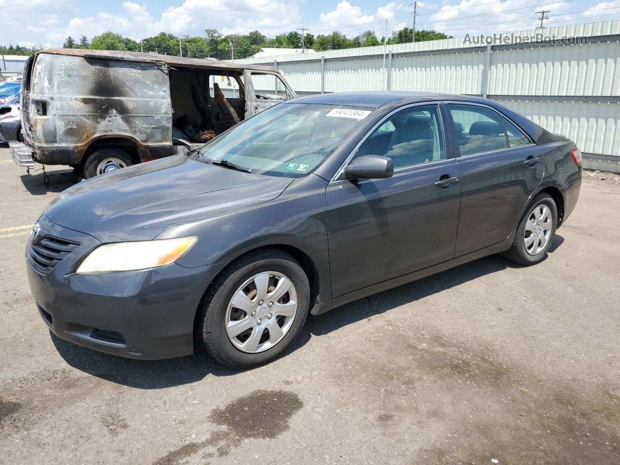 2008 Toyota Camry Ce Серый vin: 4T1BE46K28U753040