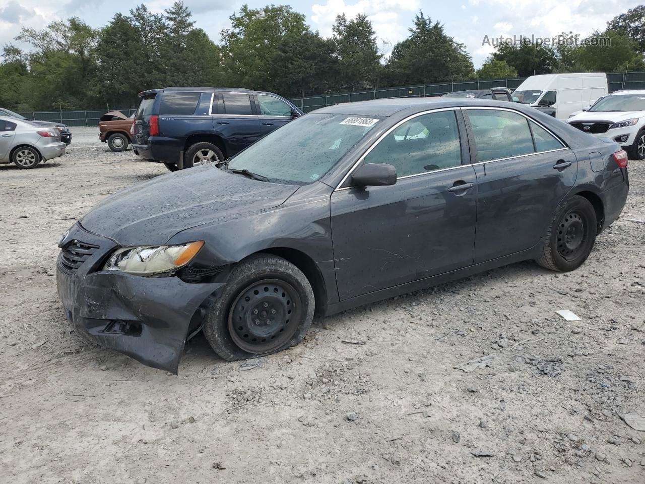 2009 Toyota Camry Base Серый vin: 4T1BE46K29U412268