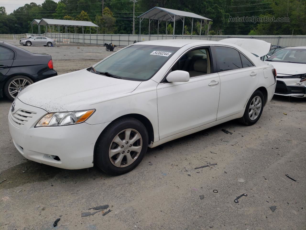 2009 Toyota Camry Base Белый vin: 4T1BE46K29U834640