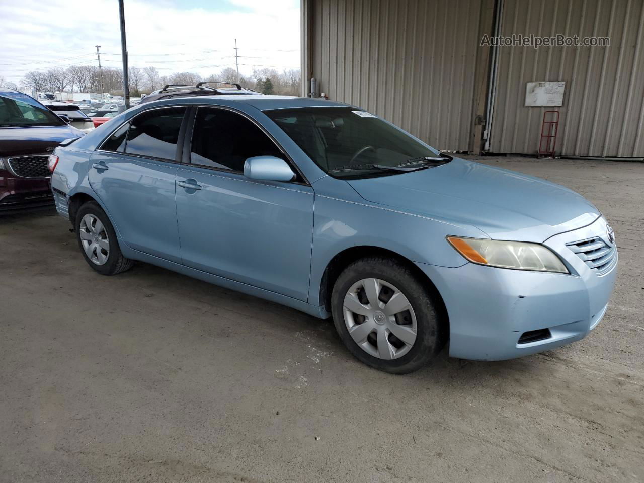 2009 Toyota Camry Base Синий vin: 4T1BE46K29U904685