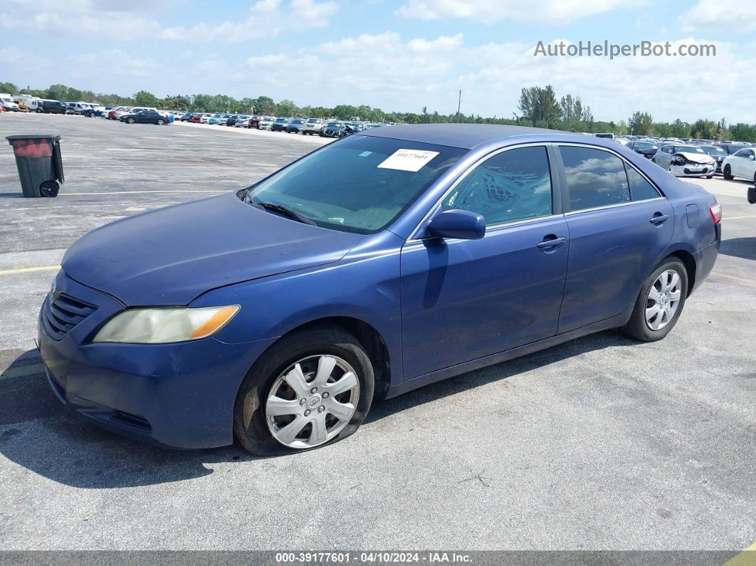 2007 Toyota Camry Le Blue vin: 4T1BE46K37U004987