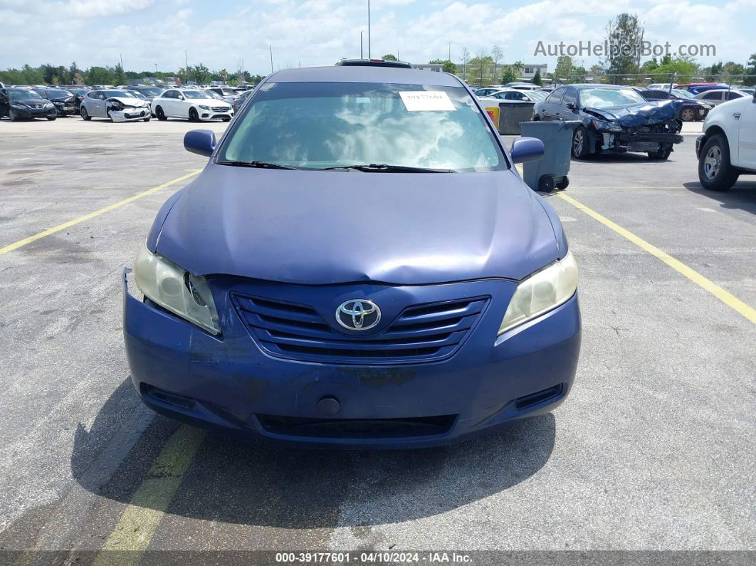 2007 Toyota Camry Le Синий vin: 4T1BE46K37U004987