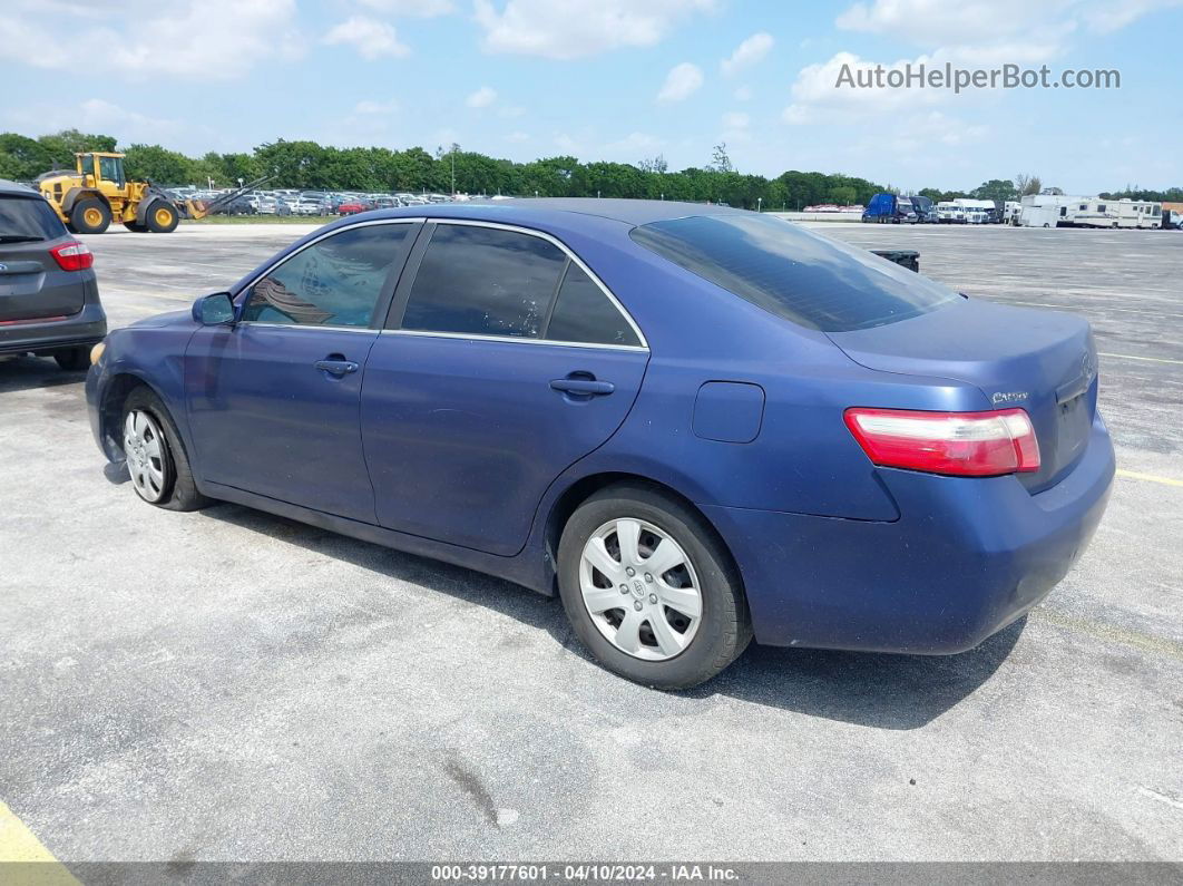 2007 Toyota Camry Le Blue vin: 4T1BE46K37U004987
