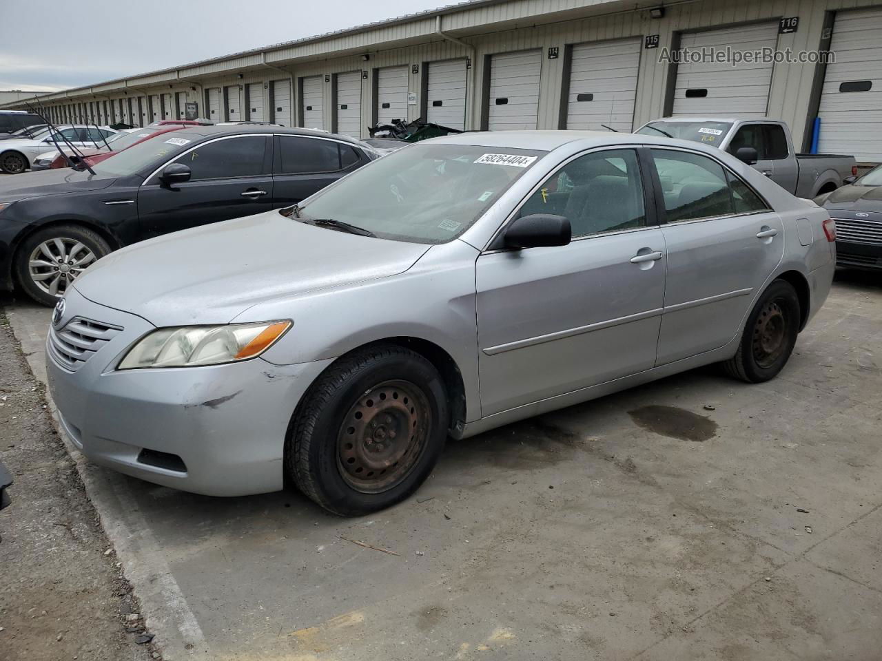 2007 Toyota Camry Ce Silver vin: 4T1BE46K37U070276