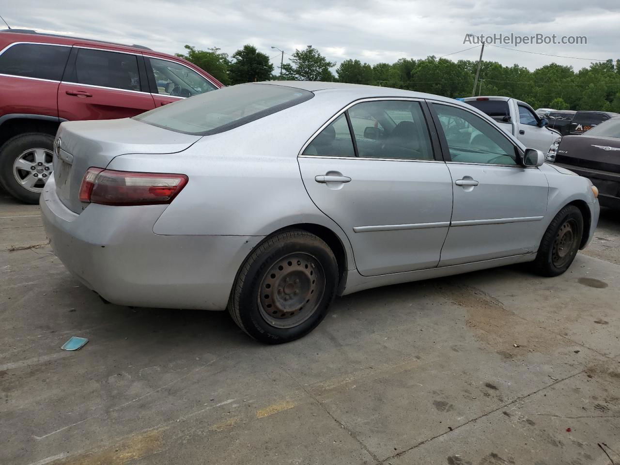 2007 Toyota Camry Ce Silver vin: 4T1BE46K37U070276