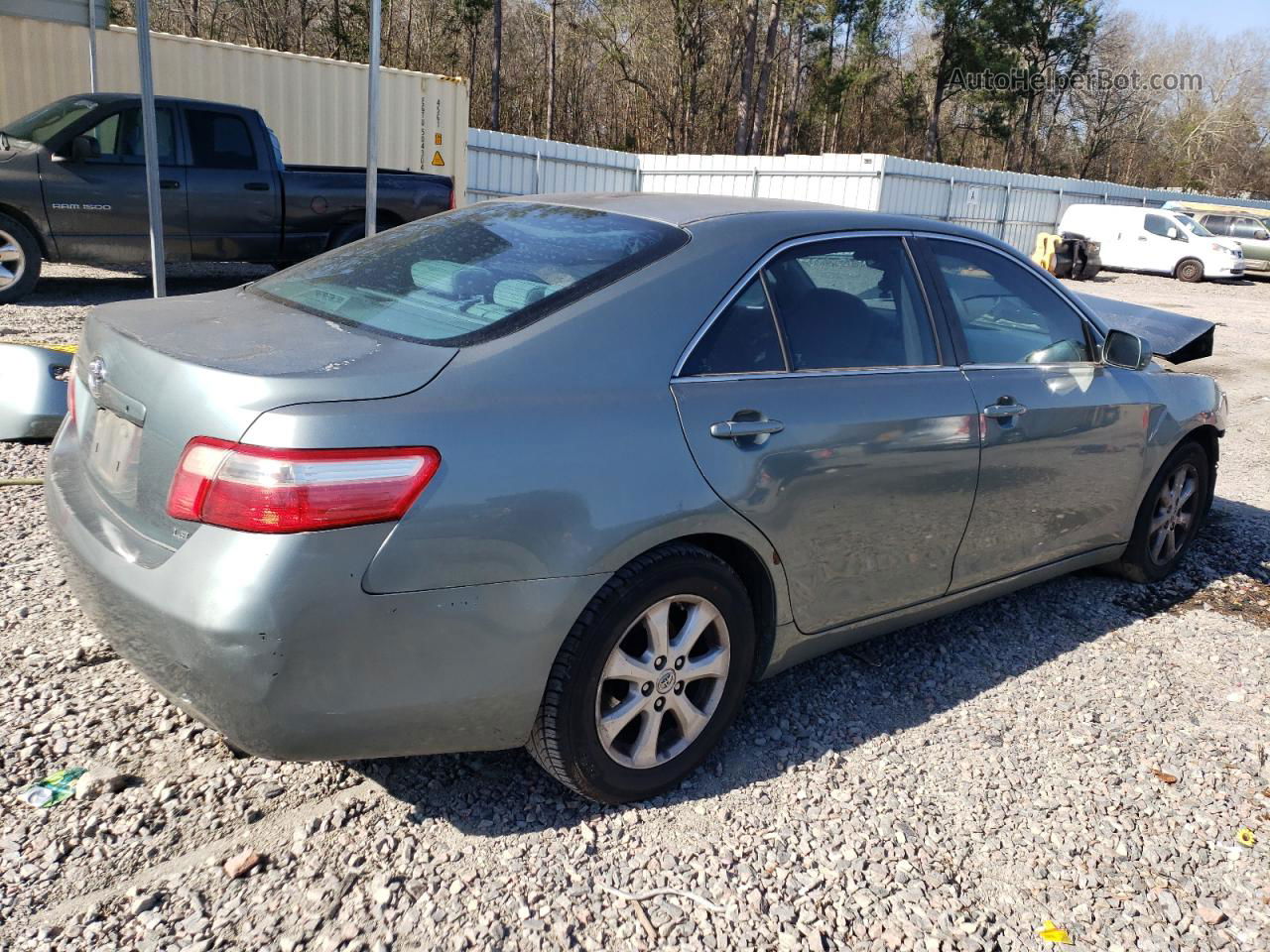 2007 Toyota Camry Ce Зеленый vin: 4T1BE46K37U526910