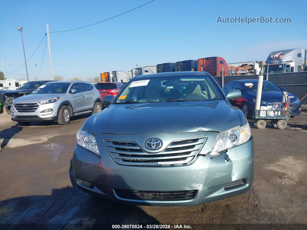 2007 Toyota Camry Le Light Blue vin: 4T1BE46K37U586119