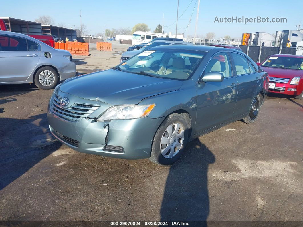 2007 Toyota Camry Le Light Blue vin: 4T1BE46K37U586119