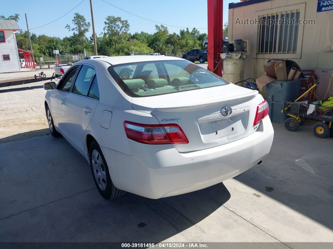 2007 Toyota Camry Le Белый vin: 4T1BE46K37U615635