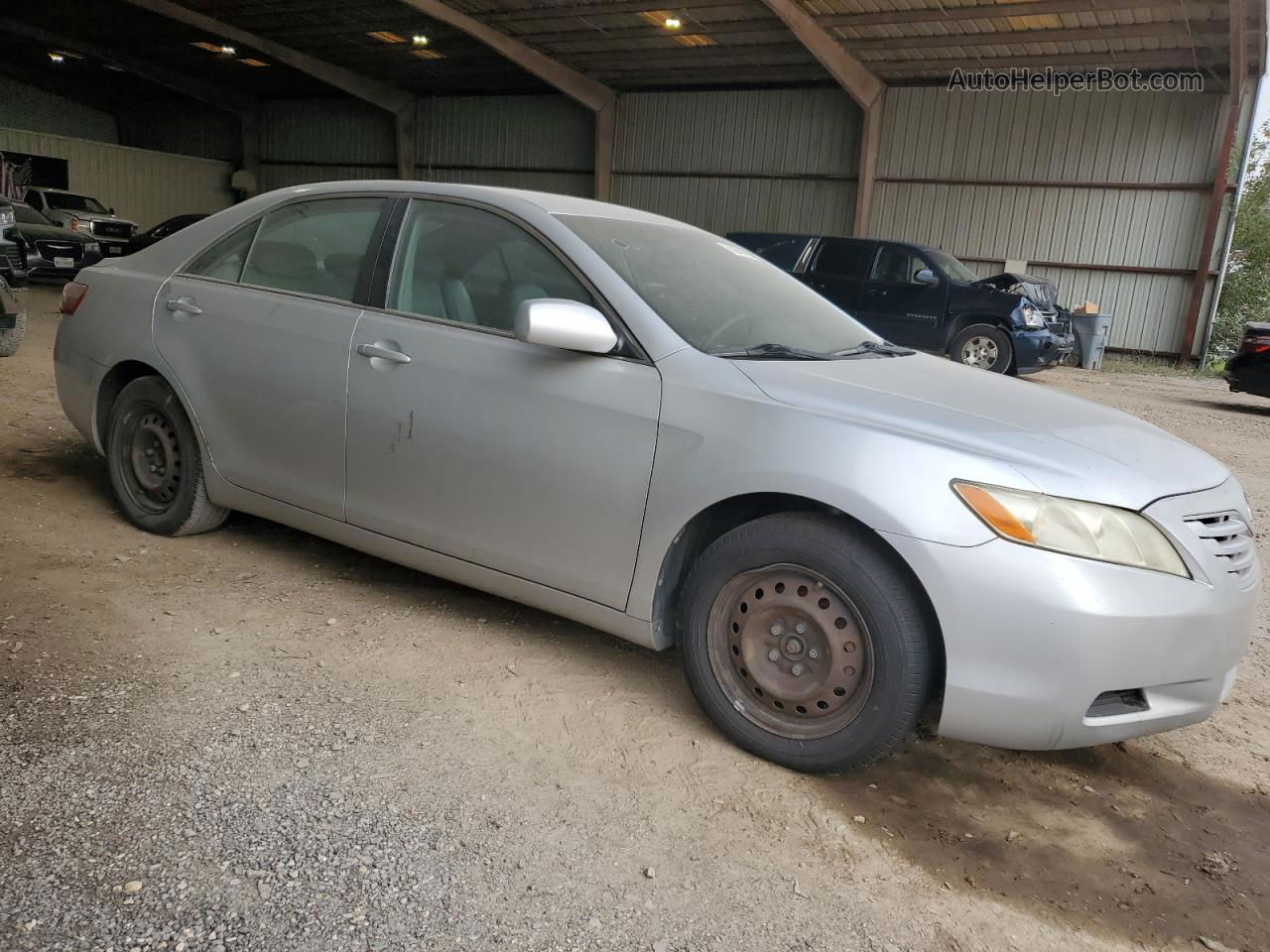 2008 Toyota Camry Ce Silver vin: 4T1BE46K38U228634