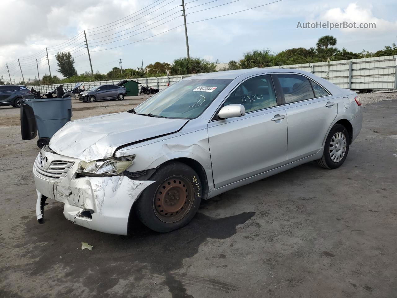 2009 Toyota Camry Base Серебряный vin: 4T1BE46K39U284977