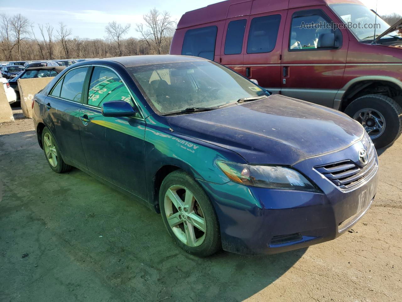 2009 Toyota Camry Base Blue vin: 4T1BE46K39U295512