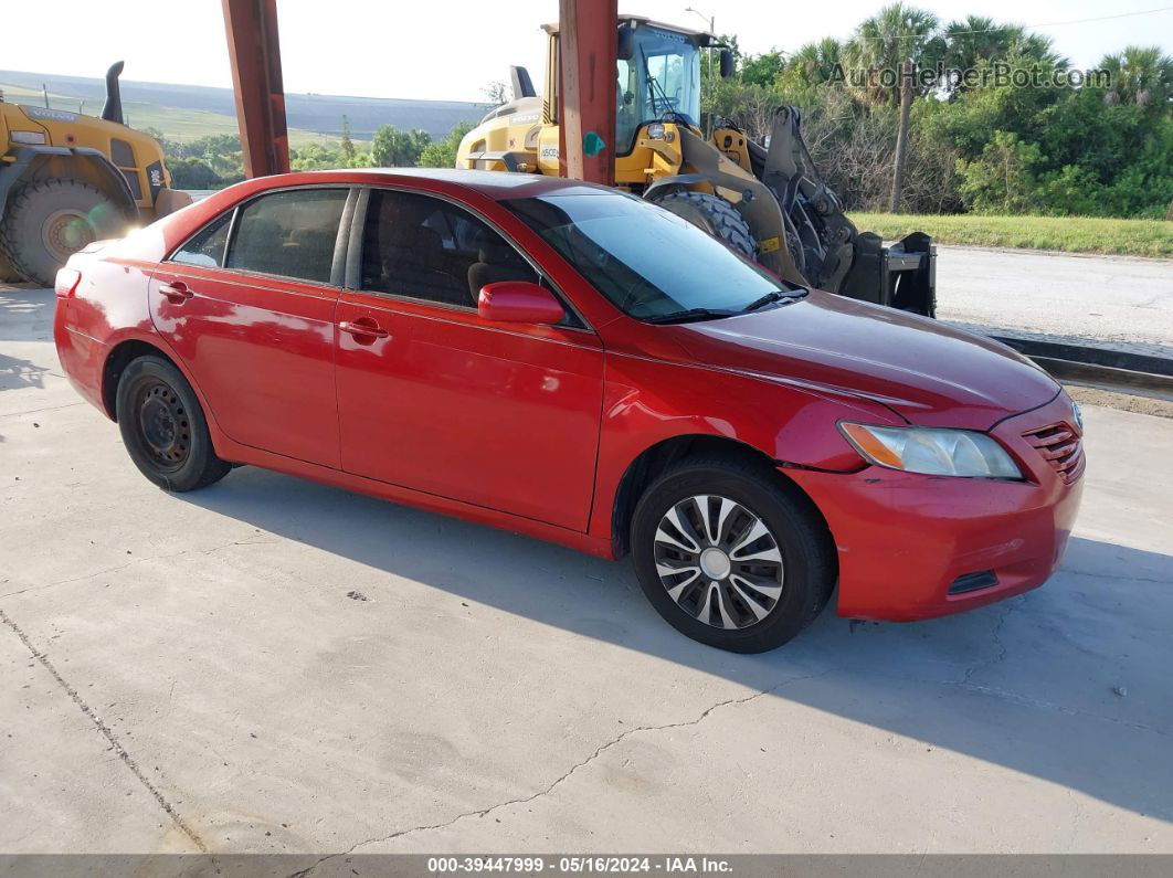 2009 Toyota Camry Le Red vin: 4T1BE46K39U325933