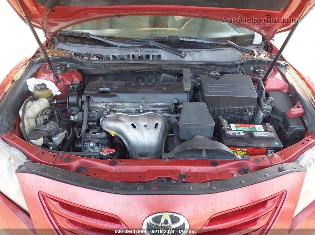 2009 Toyota Camry Le Red vin: 4T1BE46K39U325933