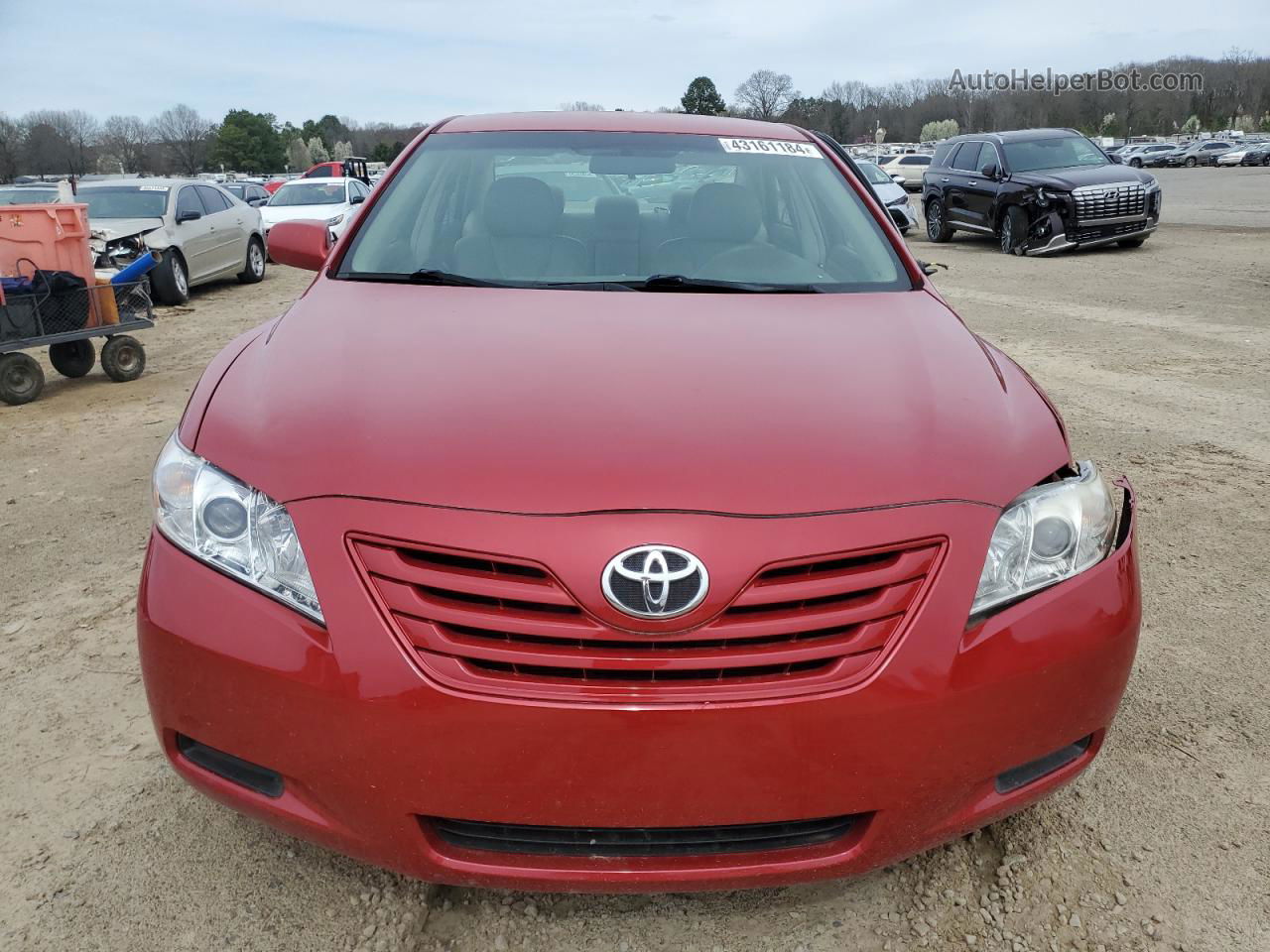 2009 Toyota Camry Base Red vin: 4T1BE46K39U348368