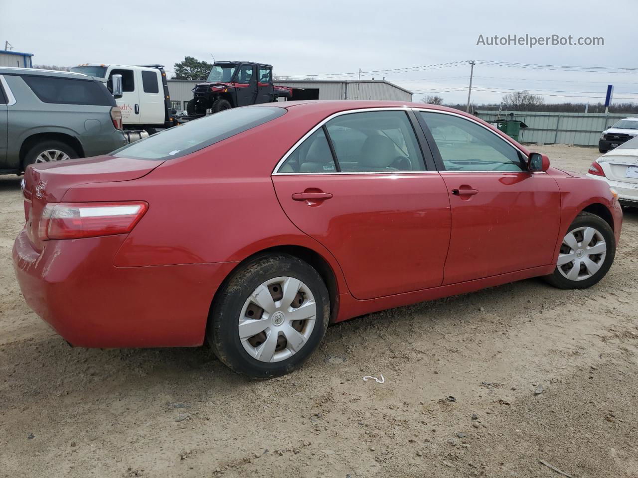 2009 Toyota Camry Base Red vin: 4T1BE46K39U348368